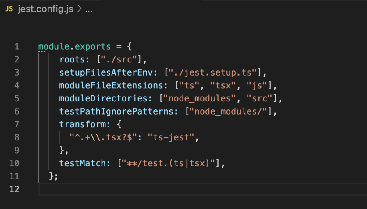 Design System - jest.config.js