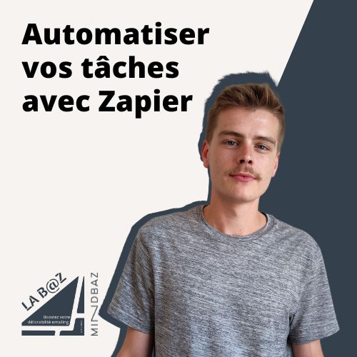 Victor pour La baz - Zapier pour connecter solution email mindbaz