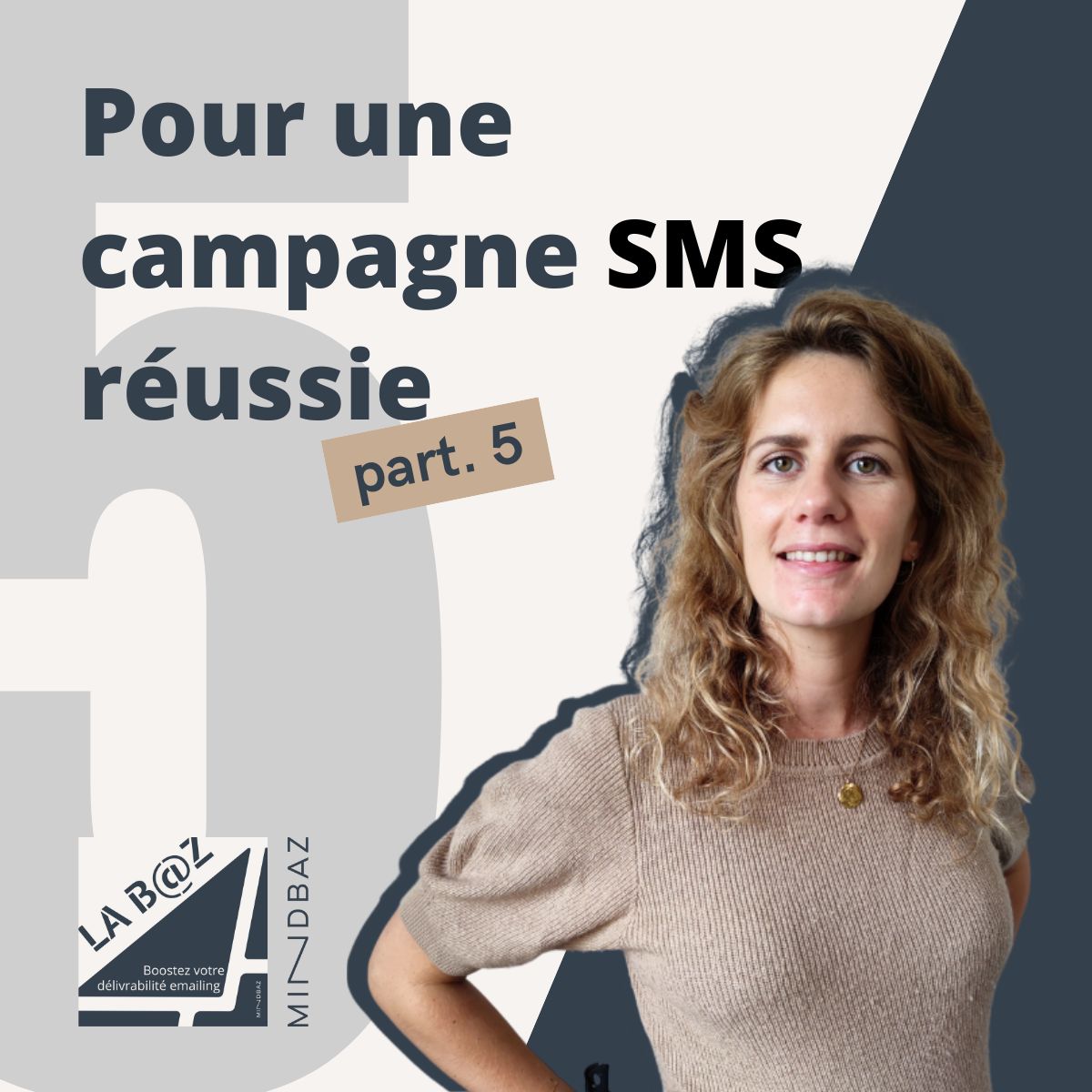 Alice Fischer pour la baz podcast - quand envoyer un SMS marketing mindbaz