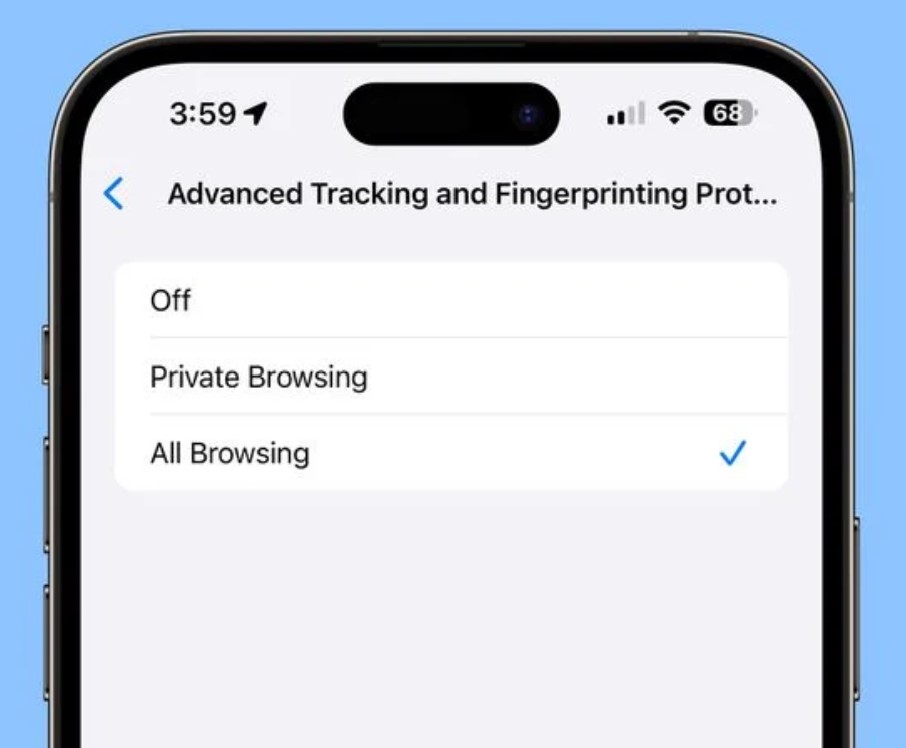 Apple Link Tracking Protection est optionnel chez les utilisateurs d'iPhone