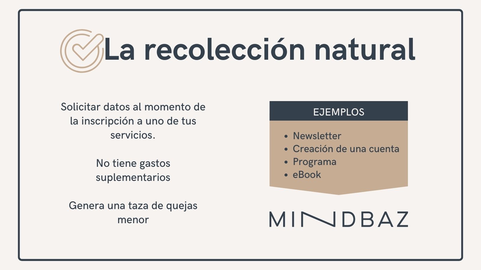 La recolección natural de emails - Mindbaz